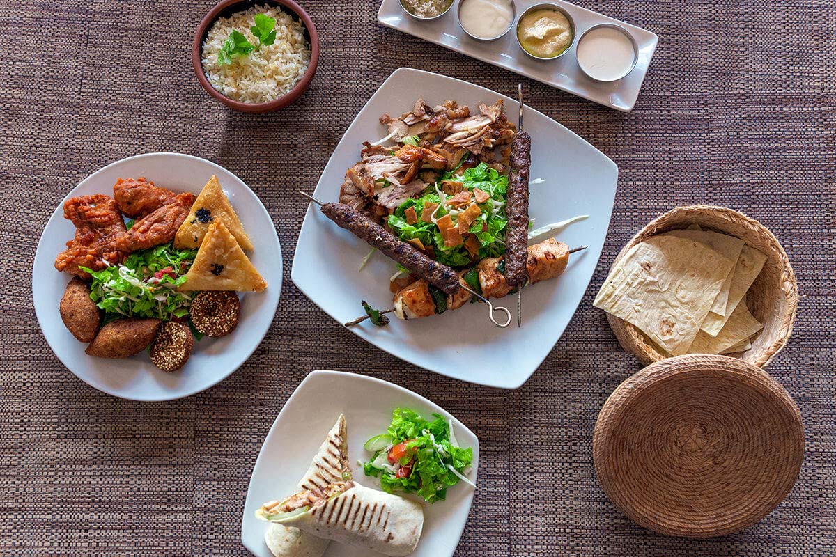Shish Taouk, Kabab and Chicken Shawarma (for 2)